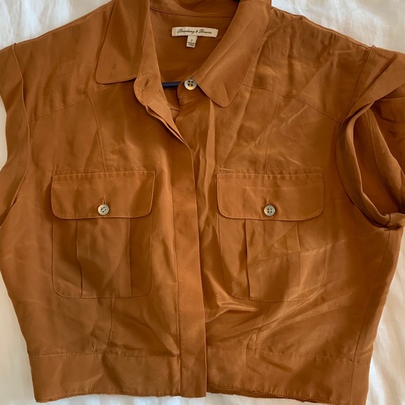 Rust crop top - Picture 2 of 3